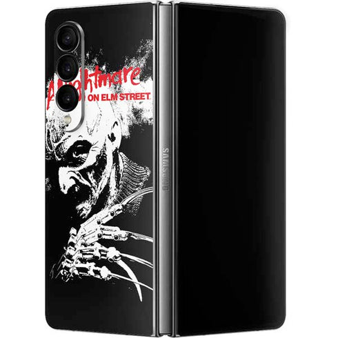 A Nightmare on Elm Street Galaxy Z Fold4 5G Skin